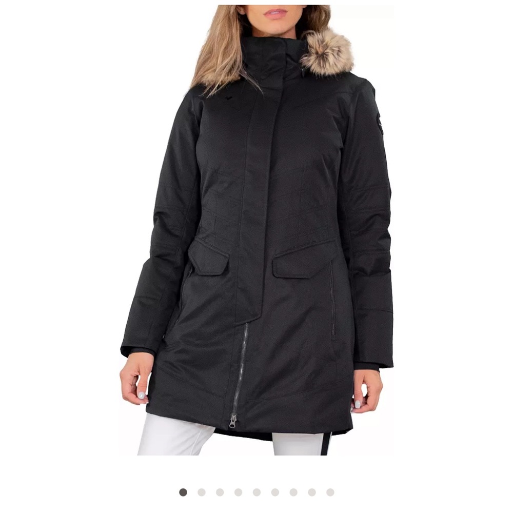 Obermeyer Women’s Sojourner Doen Jacket. Parka. Ski/snow. - Picture 2 of 9